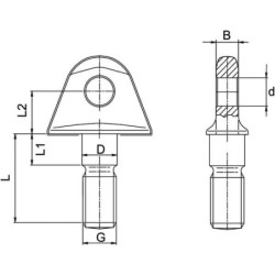 Zestaw naprawczy stabilizatora AG 375