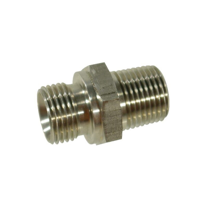 Złączka 1/4 BSP x 1/4 NPT V4A