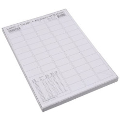 Papier perforowany A4 do etykiet 38.1x21.2mm