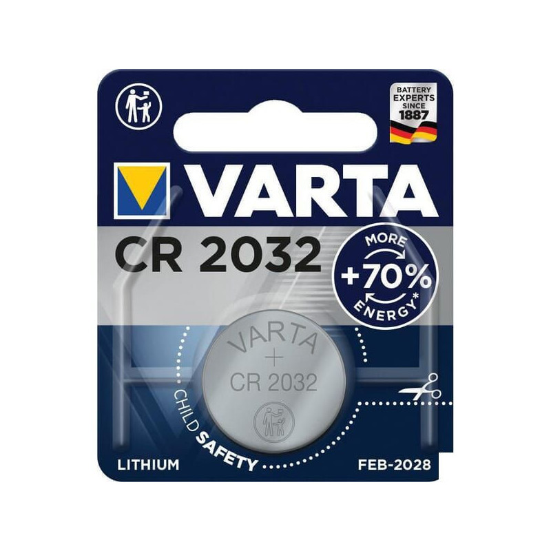 Bateria litowa guzikowa CR 2032 3V Varta