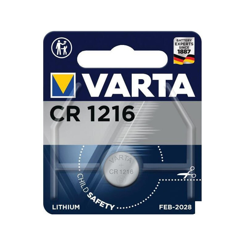 Bateria litowa guzikowa CR 1216 3V Varta