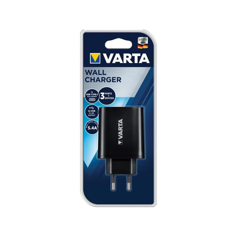 Charger Varta 230V - 3 x USB