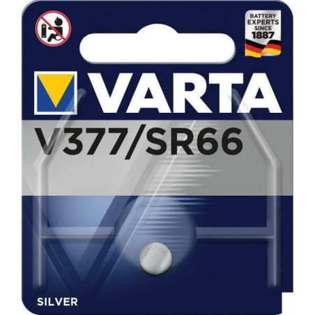 Bateria srebrowa pastylkowa V377/SR66 1.55V Varta