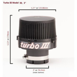 "Filtr powietrza wstępny turbo® 3, typ 50-3"""