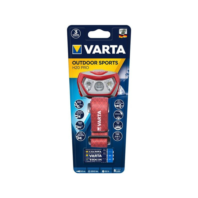 Latarka czołowa Outdoor Sports Head Light H20