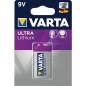 Bateria litowa E 6LR61 9V Varta, 1 szt.