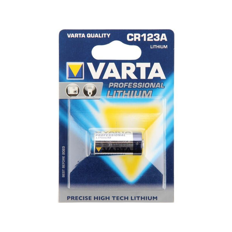 Bateria litowa CR123A 3V Varta