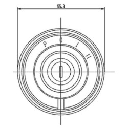 Stacyjka zapłonu P-0-1-2-3 Pneutron