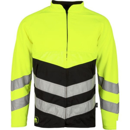 Kurtka do prac leśnych Hi-vis, żółty-czarny, rozmiar 4XL, BasePro, SIP