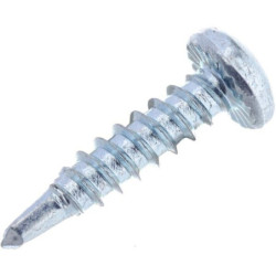 Wkręt samowiercący 3.5x16 mm PH2 z łbem soczewkowym, stal, DIN7504 Kramp