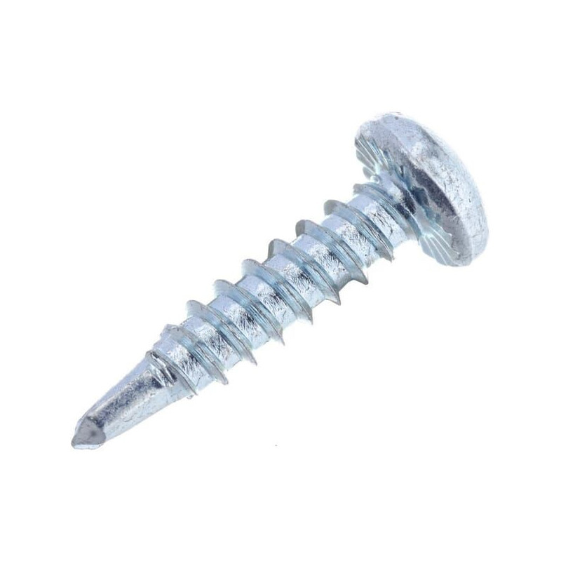 Wkręt samowiercący 3.5x16 mm PH2 z łbem soczewkowym, stal, DIN7504 Kramp