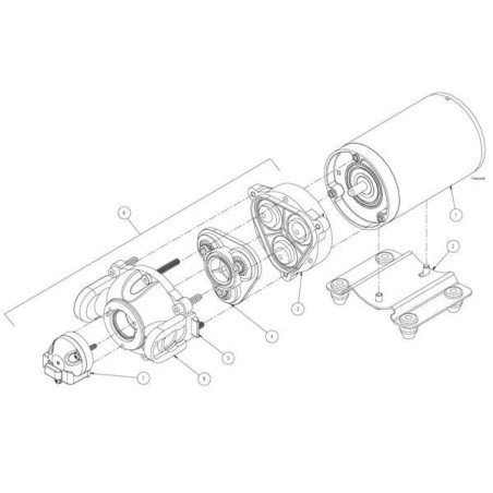 Pompa 8,3 l/min 12V NorthStar