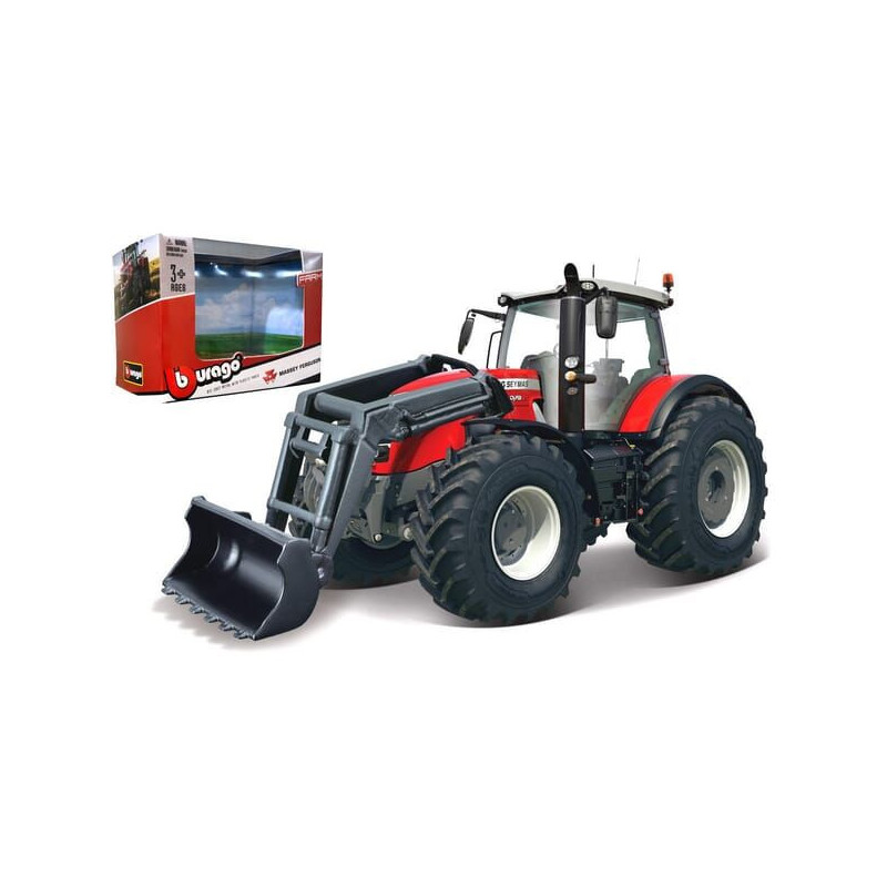 Ciągnik Massey Ferguson 8700 z ładowaczem czołowym