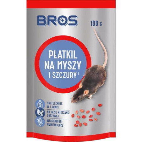 Płatkil - płatki na myszy i szczury, 100g - doypack