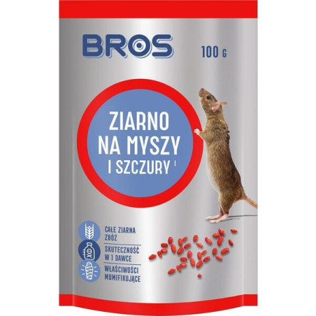 Ziarno na myszy i szczury, 100g - doypack