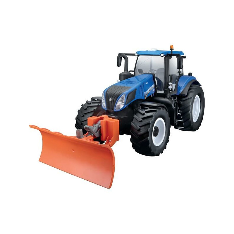 Ciągnik New Holland T8.435 z pługiem do śniegu 2.4 GHz