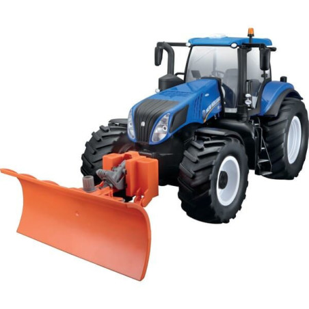 Ciągnik New Holland T8.435 z pługiem do śniegu 2.4 GHz