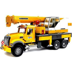 Bruder Ciężarówka z dźwigiem Liebherr Mack Granite U02818