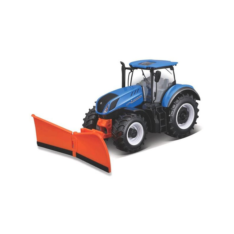 Ciągnik New Holland T7.315 z pługiem śnieżnym