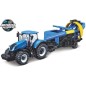 Ciągnik New Holland T7.315 z kombajnem ziemniaczanym