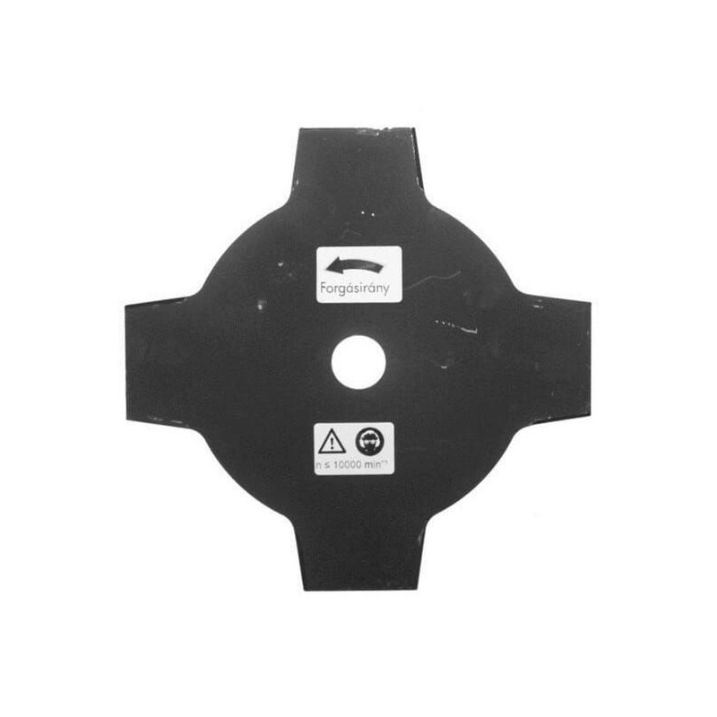 Nóż do kosy 4 zęby, L:255 Ø 25.4 2 mm
