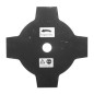 Nóż do kosy 4 zęby, L:255 Ø 25.4 2 mm