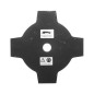 Nóż do kosy 4 zęby, L:230 Ø 25.4 2 mm