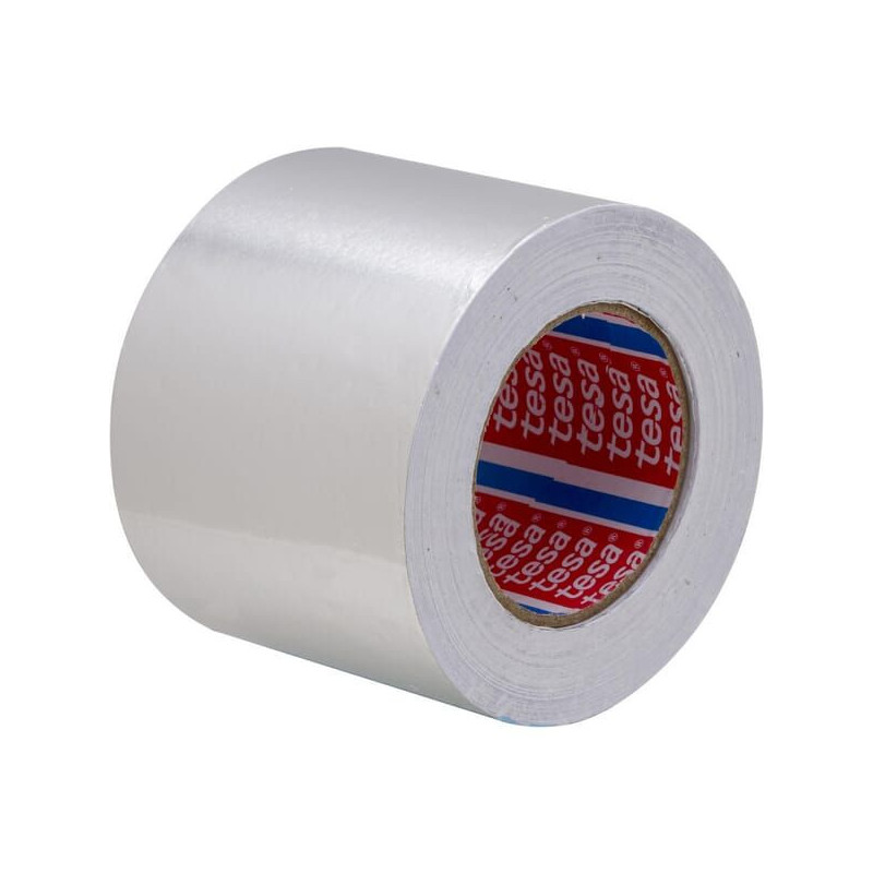 Taśma aluminiowa, odkształcalna z papierową przekładką 50 m x 50 mm Tesa®