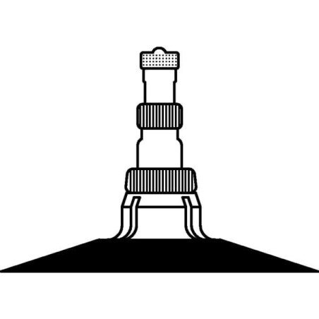 "Dętka do obręczy Ø 32.0"" 24.5-32 / 650/75R32, zawór powietrzno-wodny TR218A Kramp"