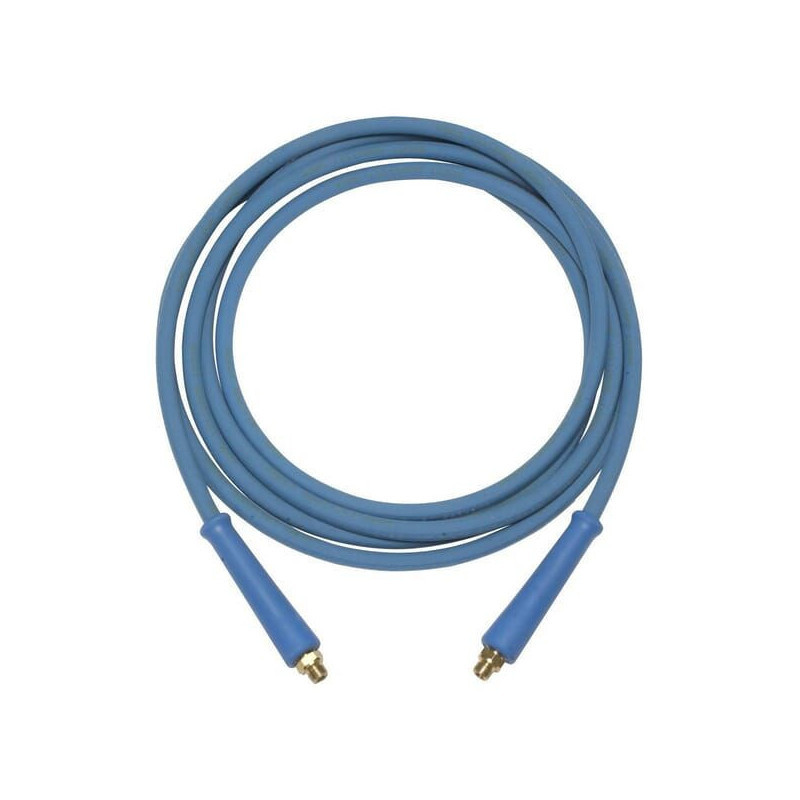 "High pressure hose 3/8"" 30m 400 bar 155°C 3/8"" male ends, blue"