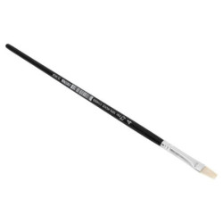 Universal brush, black painted, white pigs hair 4