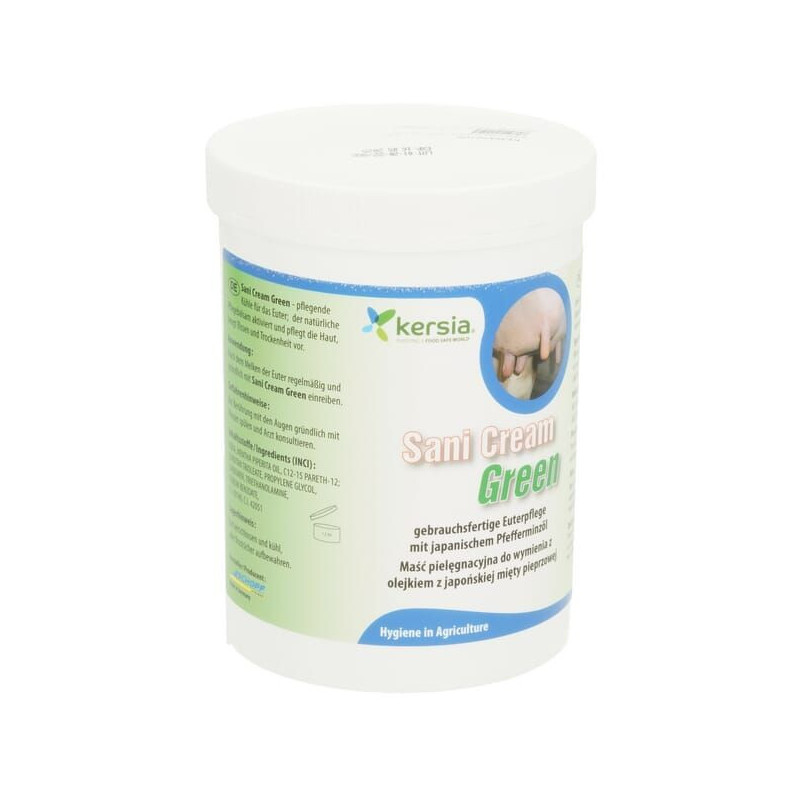 SANI cream green krem do pielęgnacji wymion 1 kg