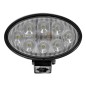 Lampa robocza LED, owalna 56W 5320lm 10/30V z wtyczką Deutsch, światło rozproszone 8 LED Kramp