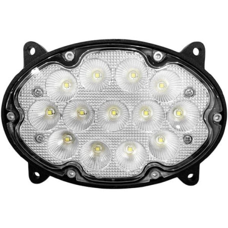 Lampa robocza LED, owalna 39W 3500lm 10/30V 138x93x69 mm światło rozproszone 13 LED Kramp