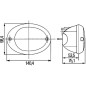 Lampa tylna zespolona Agroluna, 12V