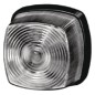 Lampa obrysowa 5W kwadratowa 12V przezroczysta przykręcana 62x40x62 mm Hella