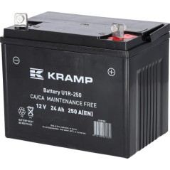 Akumulator 12V 24Ah 250A zamknięty Kramp