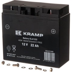 Akumulator 12V 22Ah 160A Kramp