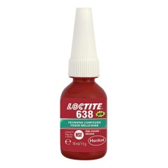 Klej mocujący 638 Loctite, 10 ml