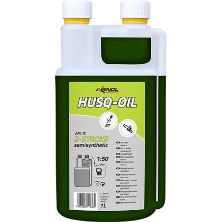 Olej do 2-suwów Husq-oil Axenol, zielony 1 l