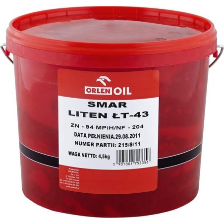 Smar Liten ŁT-43, 4,5 kg