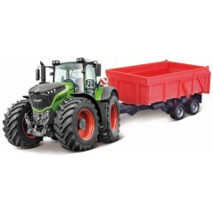 Ciągnik Fendt 1000 Vario z przyczepą-wywrotką