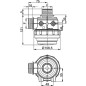 "Filtr ssawny 60 l/min 1 1/4"" AG"