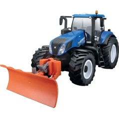 Ciągnik New Holland T8.435 z pługiem do śniegu 2.4 GHz