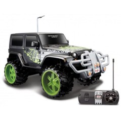 Samochód Jeep Wrangler Rubicon czarny 2.4 GHz