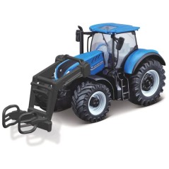 Ciągnik New Holland T7.315HD z chwytakiem do bel