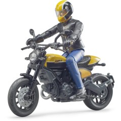 Bruder Motocykl Scrambler Ducati Full Throttle z kierowcą  U63053