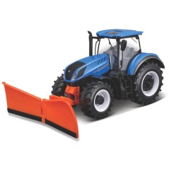 Ciągnik New Holland T7.315 z pługiem śnieżnym