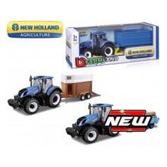 Ciągniki New Holland T7.315 z przyczepami 3 kpl.