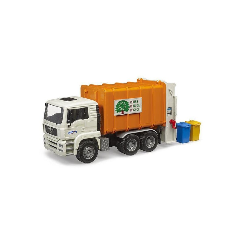 Bruder MAN TGA Rear loading garbage truck U02772